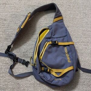 Patagonia 8L Atom Sling Grey/Yellow Backpack